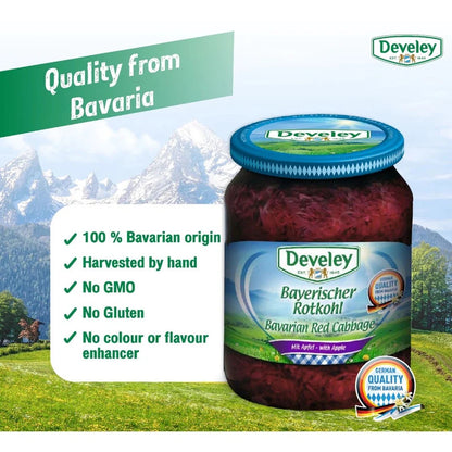 Develey Red Cabbage Bottles 680g