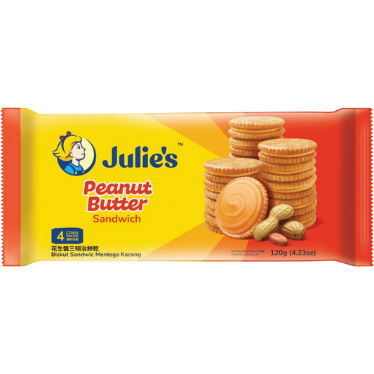 Julie's Peanut Butter Sandwich Biscuits