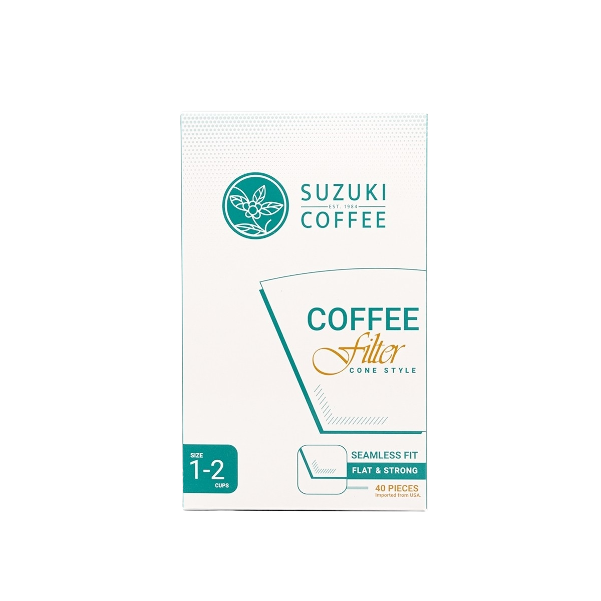 Suzuki Filter Paper 1-2 Cups