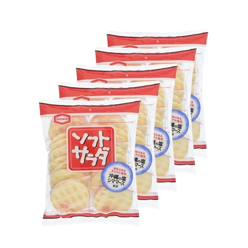 KAMEDA SEIKA Crispy Baked Rice Cracker With Okinawa Shimamasu