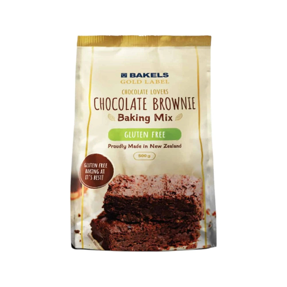 BAKELS Gold Label Nz Ac Chocolate Brownie Mix 500g