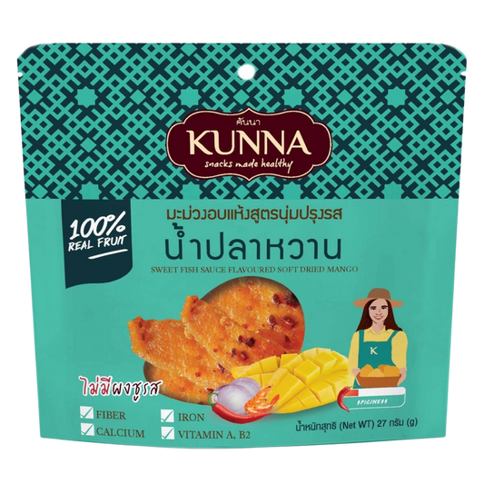 Kunna Golden Soft-Dried Mango Sweet Fish Sauce