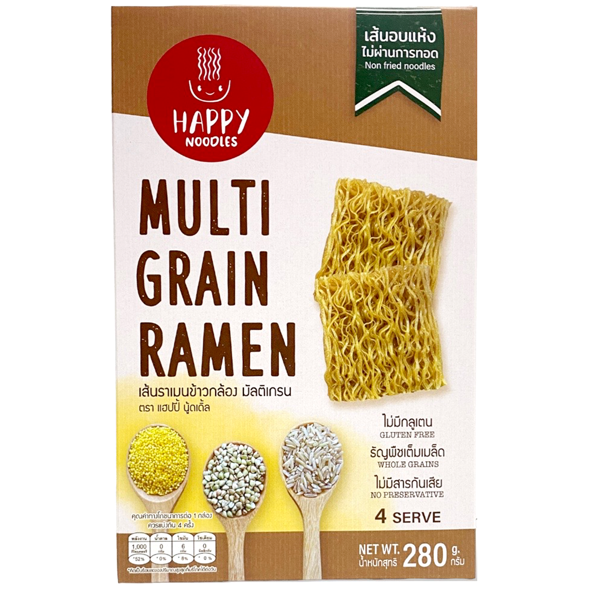 Happy Noodles Multi Grains Ramen