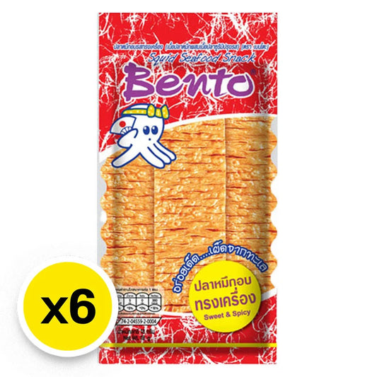 Bento Squid Sweet & Spicy 18g x6