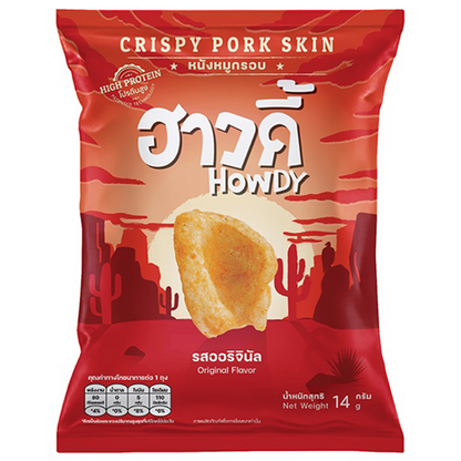 Howdy Crispy Pork Skin Original Flavor