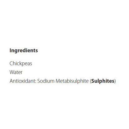 Sainsbury's Chickpeas In Water