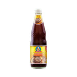 Deksomboon Mushroom Vegetarian Sauce 800g in a jar, featuring fresh mushrooms and vegetables, ideal for dry grocery use.