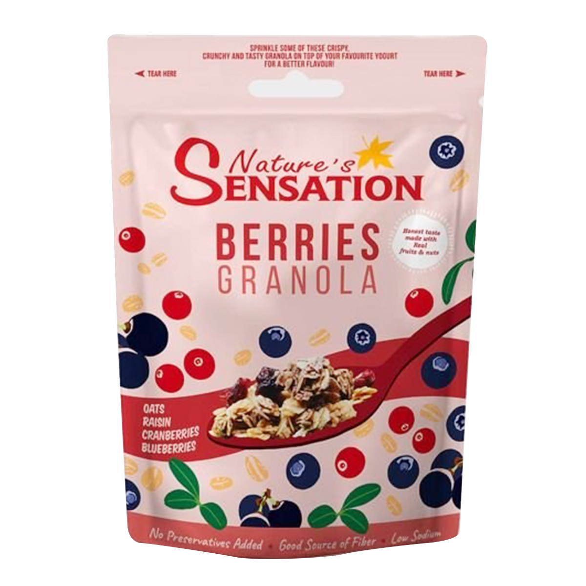 Nature's Sensation Berries Granola