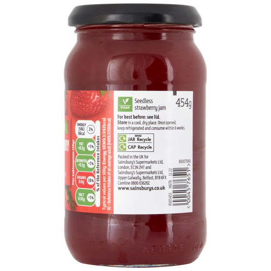 Sainsbury's Seedless Strawberry Jam