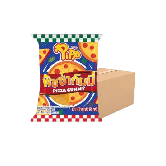 PIPP Pip Pizza Gummy Orange Flavor X 24 Packs 18g x12 pieces