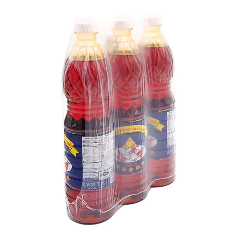 Chua HAH Seng Chili Paste Oil 720ml x3