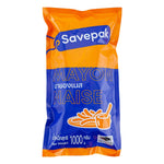 Savepak Mayonnaise 1kg jar, a creamy dry grocery condiment with a white plastic container and screw-top lid.