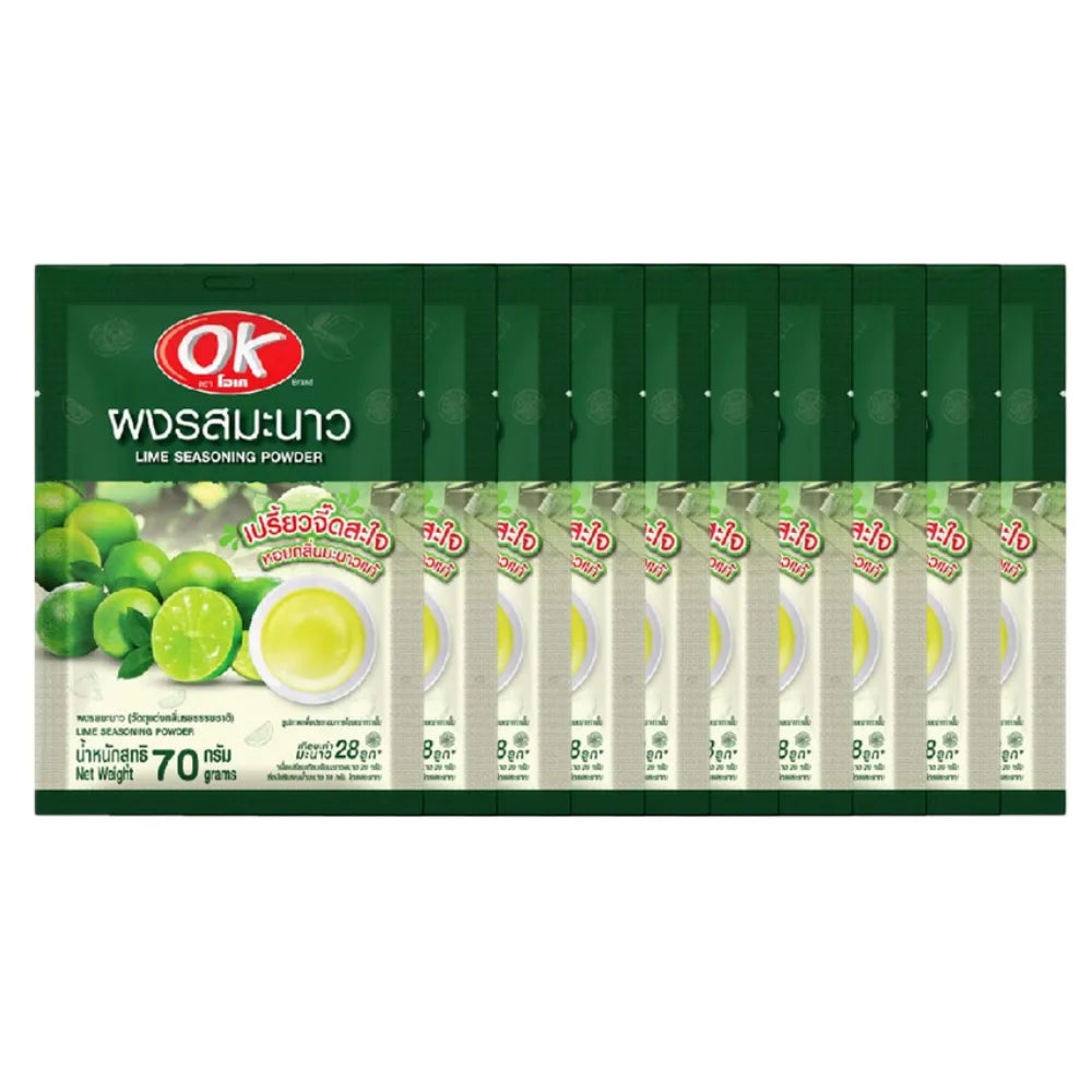 OK Lemon Powder X10 70g