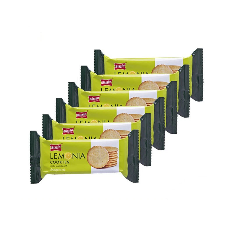 Bissin Lemonia Pack Of 6 Sachets 55g