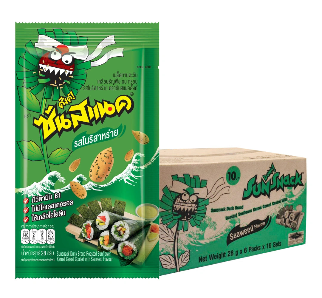 SUNSNACK Nori Seaweed Flavor 28g x16