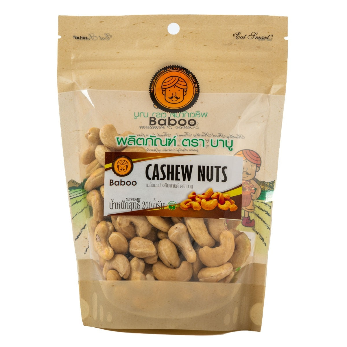 Baboo Raw Cashews