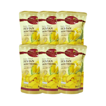 SRIWANNA Freeze Dried Durian Monthong . Buy 5 Get 1 Free (
