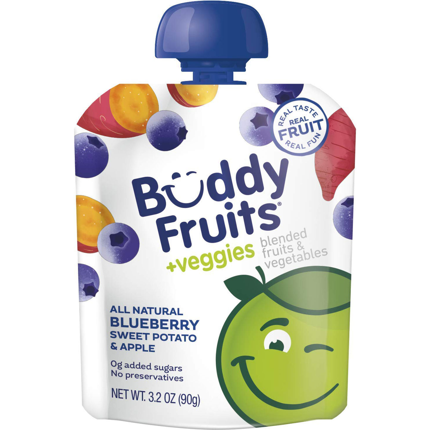 Buddy Fruits Sweet Potato & Blueberry