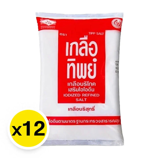 Thip Salt Iodized Refined 220g x12