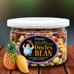 Uncle's Bean Mixed Nut confectionery snack with a variety of roasted nuts in a colorful package.