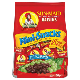 Sunmaid Raisins Mini Snacks