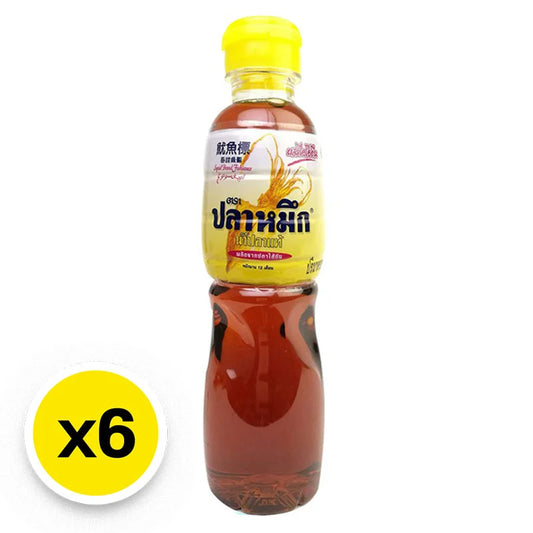 Squid Brand Fish Sauce Yellow 280ml x6