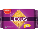 Munchy Cheese Cream Sandwich Crackers in packaging, showing the snack's crispy crackers with cheese filling.
