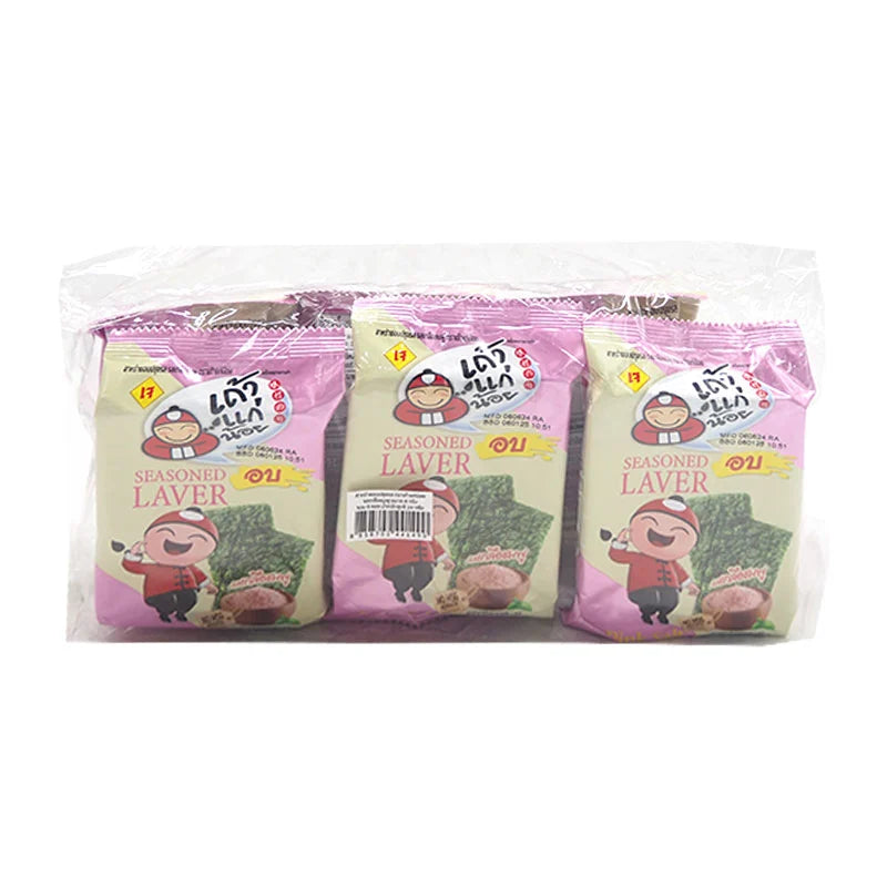 Taokaenoi Seaweed Roasted Pink Salt 4 Gx 6