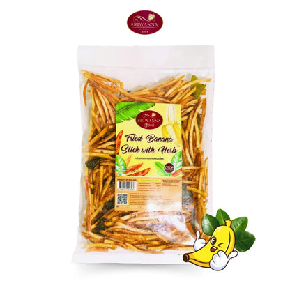Sriwanna Gold Fried Banana Stick With Herb 120g
