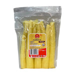Chada Ruak Bamboo Shoots Stick Type Rajada, dry grocery, showing dried bamboo shoots in their natural form.